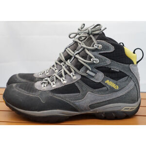 Asolo Boots Mens Reston WP Waterproof Hiking Boots Gray/graphite Size 10.5